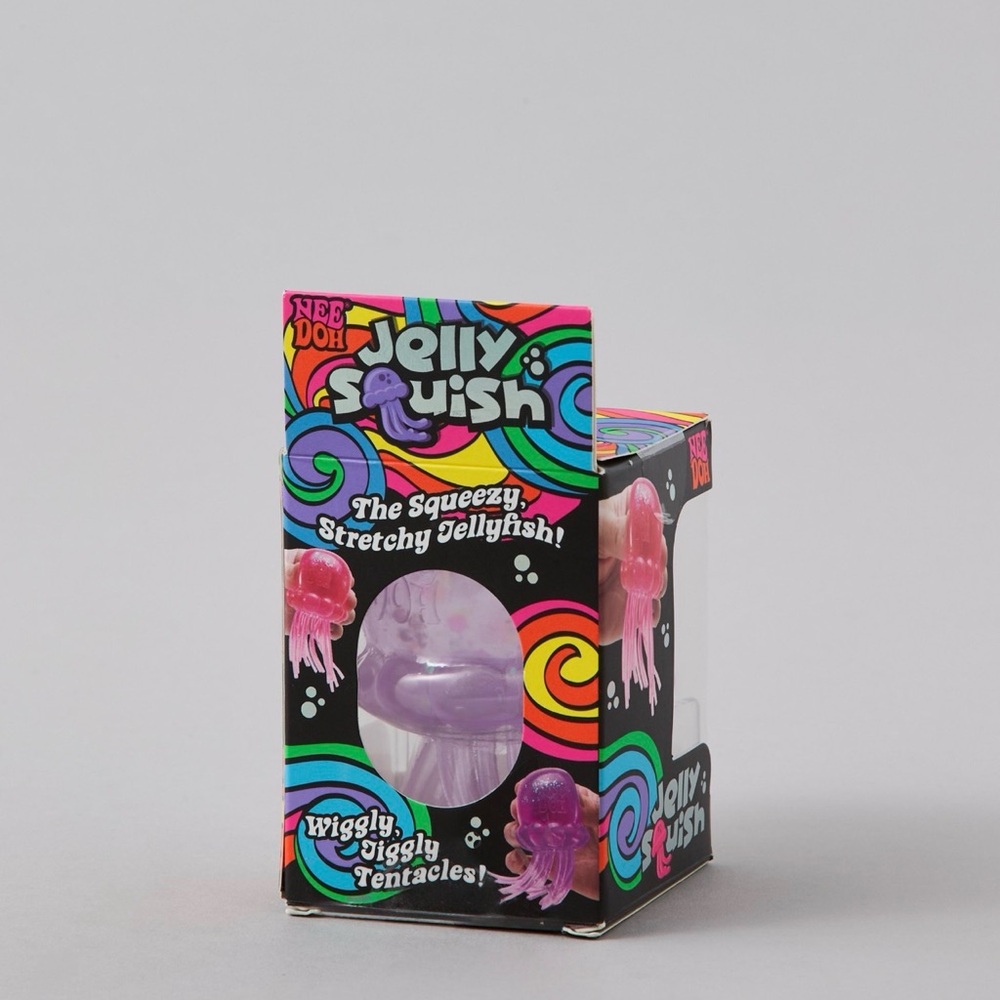 Jelly Squish Kids Jellyfish Toy - Pink - Picture 2 of 4